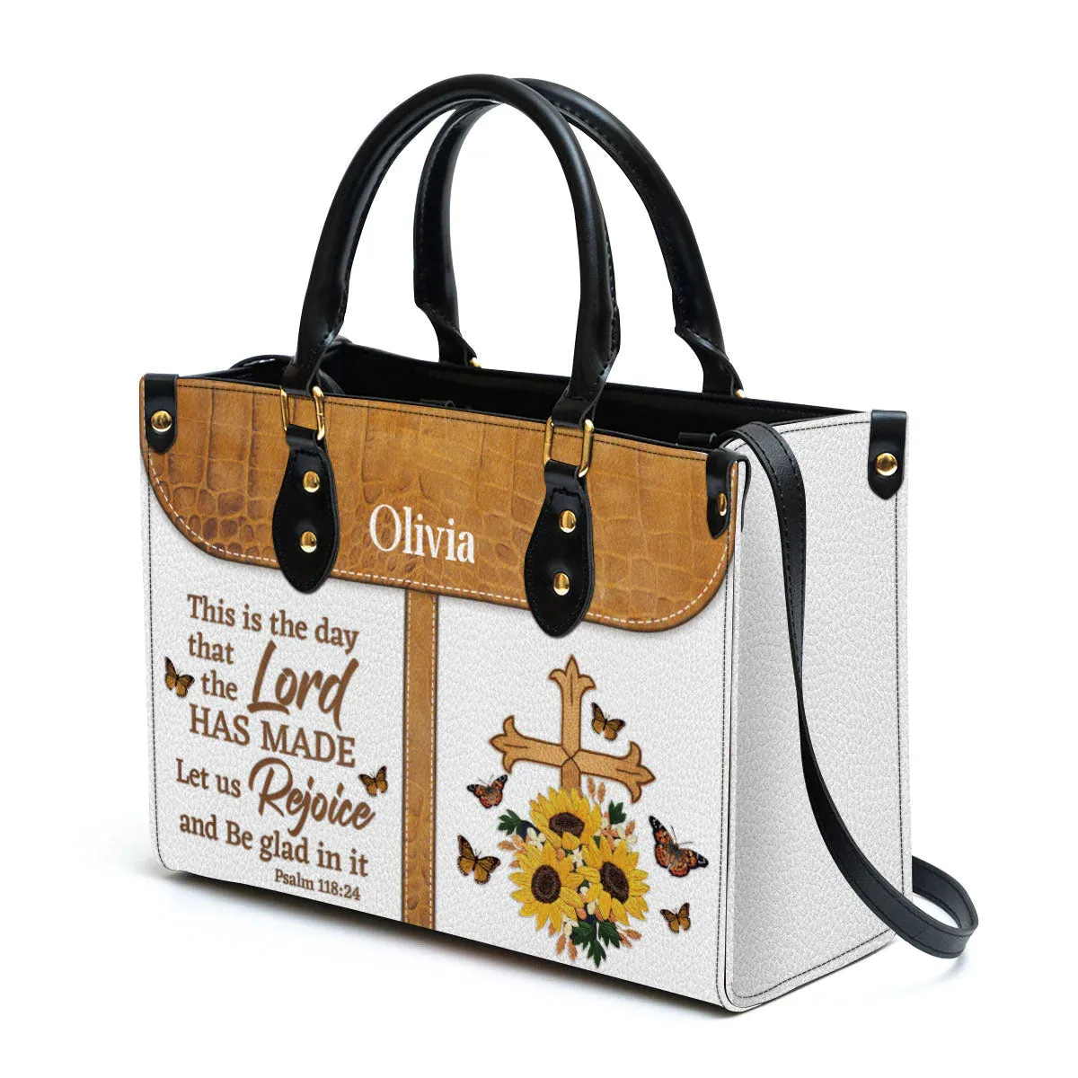 Christianartbag Handbag, This Is The Day That The Lord Has Made, Personalized Gifts, Gifts for Women, Christmas Gift.