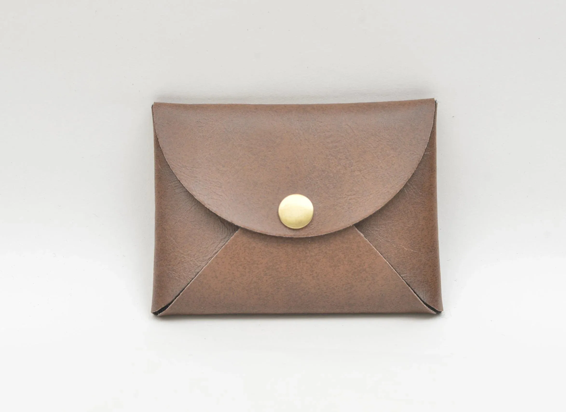 Classy Leather Customized Business-Visitng Card Holder (Brown)
