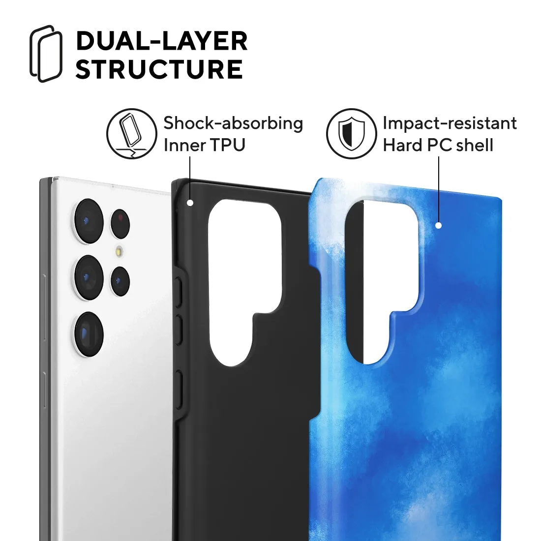 Clouds in Summer Custom - Samsung Galaxy S22 Ultra 5G Case
