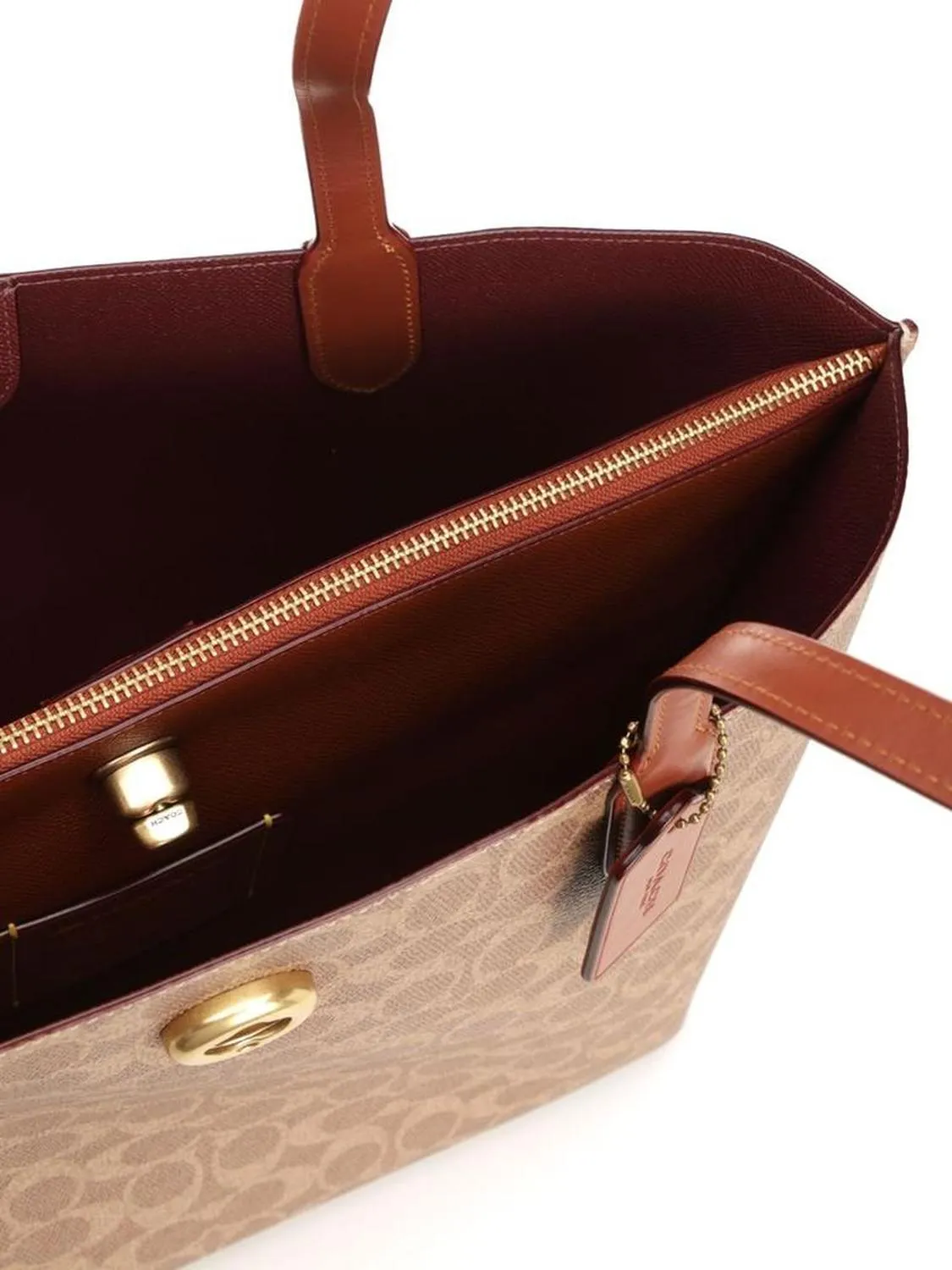 Coach Pattern-Printed Tote Bag