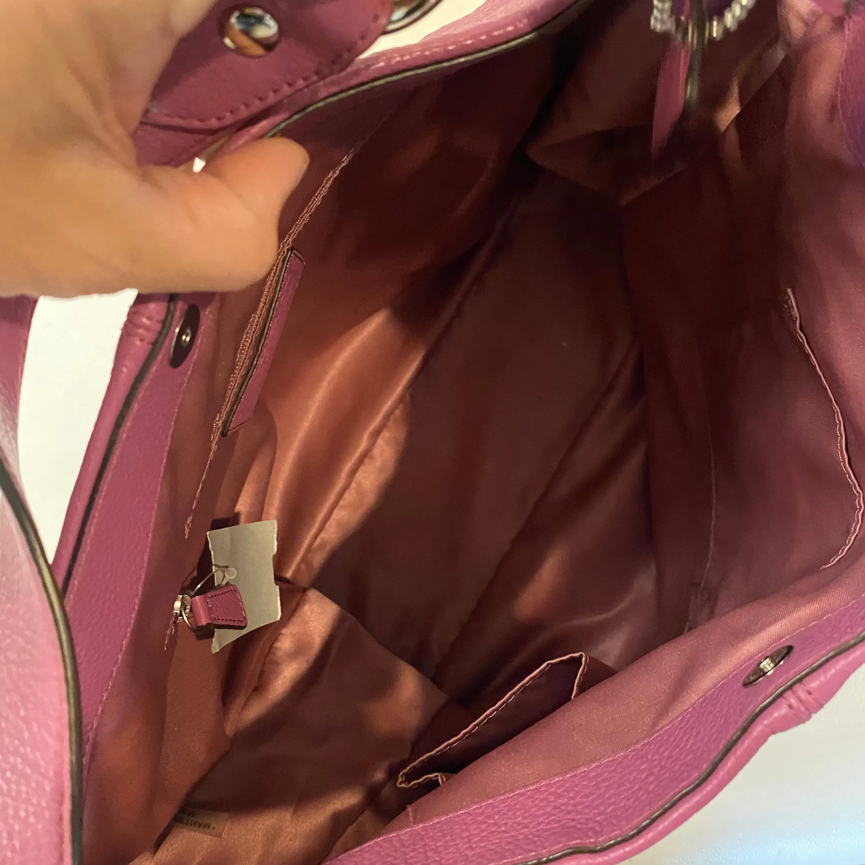 COACH Pink/Purple Avery Hobo Shoulder Bag