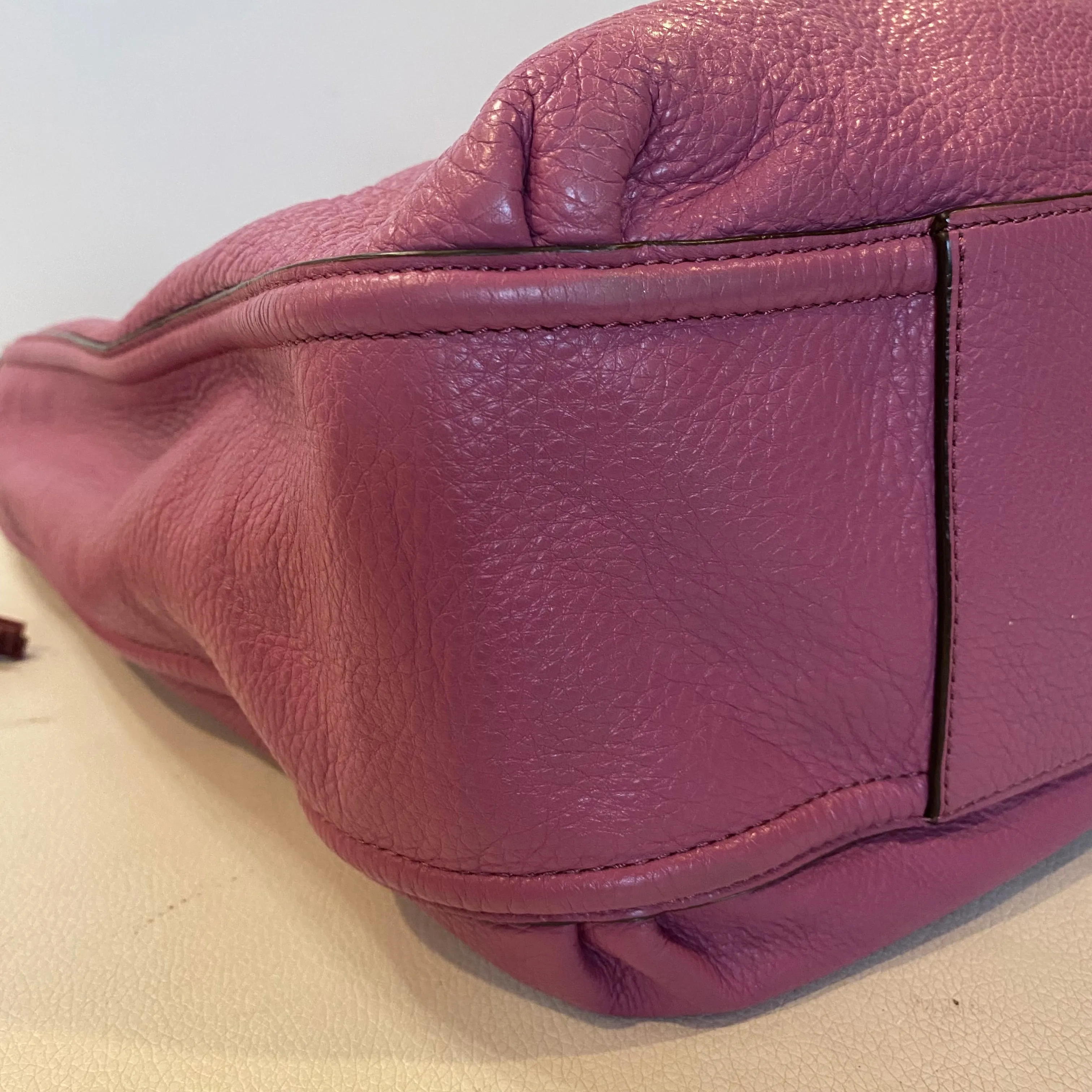 COACH Pink/Purple Avery Hobo Shoulder Bag