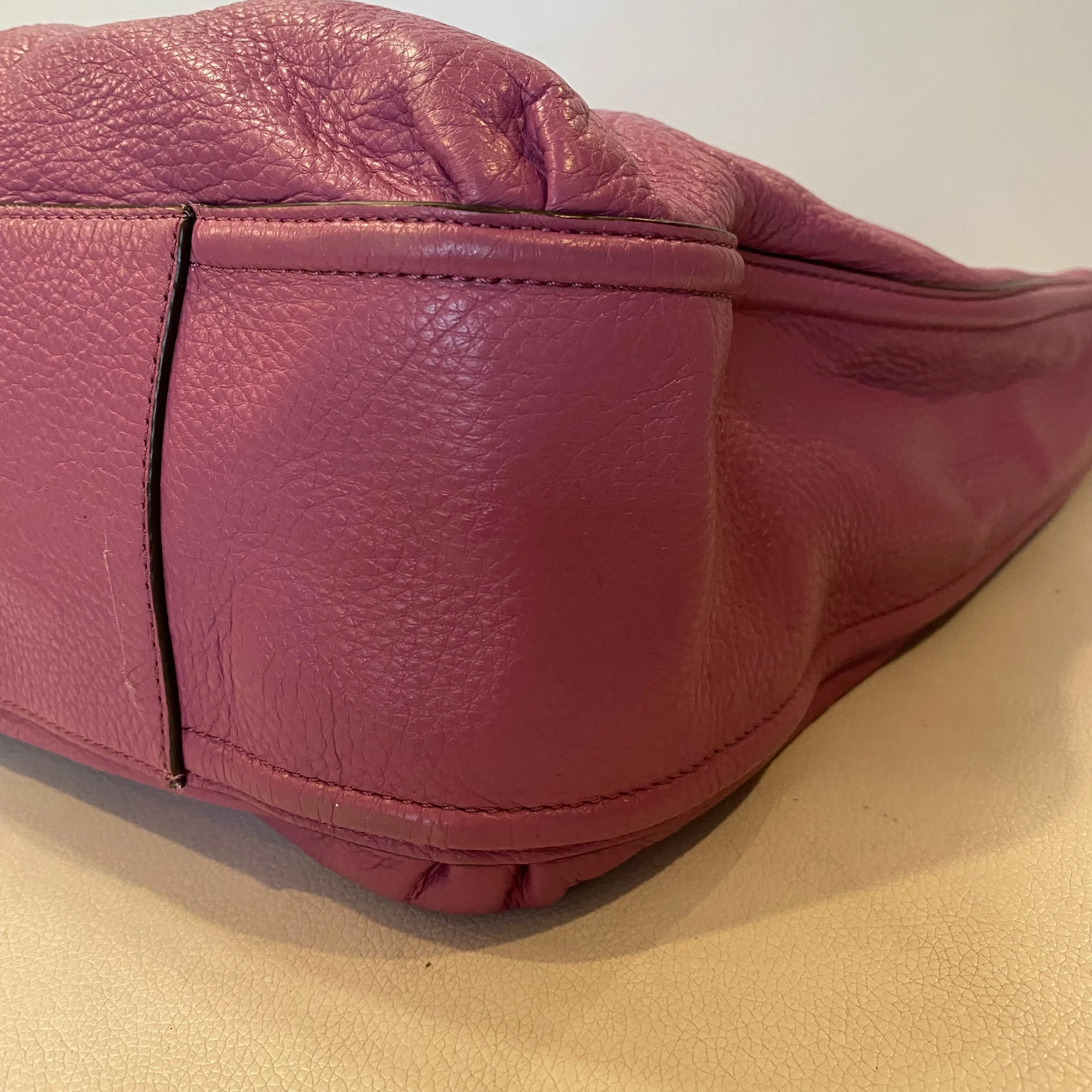 COACH Pink/Purple Avery Hobo Shoulder Bag