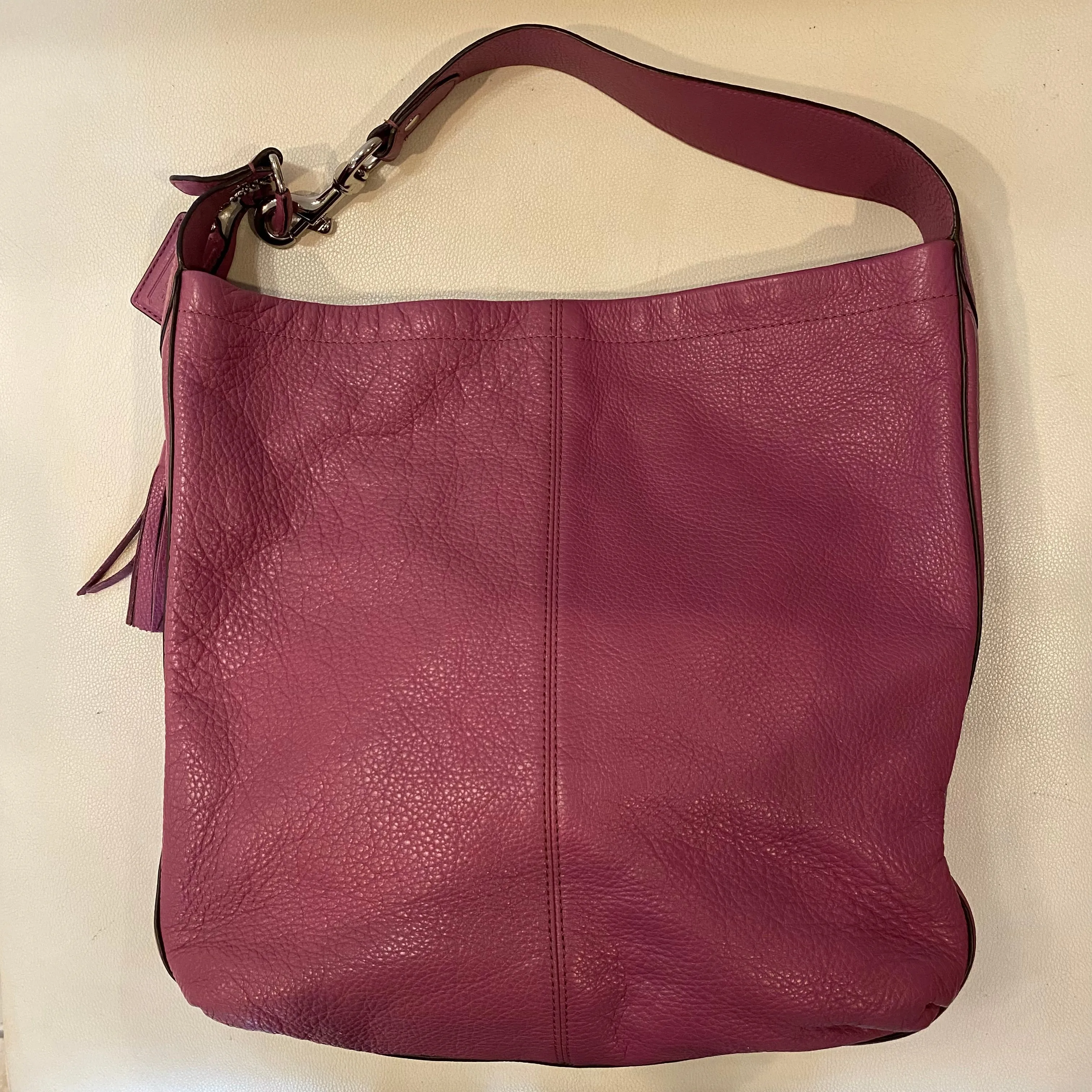 COACH Pink/Purple Avery Hobo Shoulder Bag