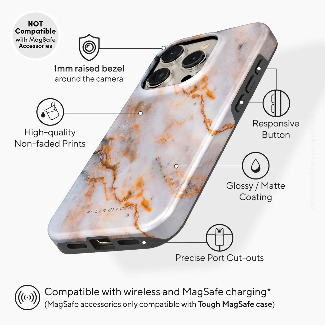 Coffee Cream Custom - iPhone 15 Pro Case