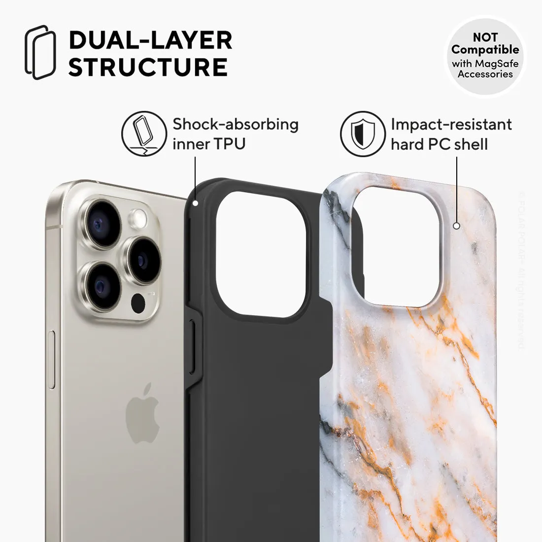 Coffee Cream Custom - iPhone 15 Pro Case