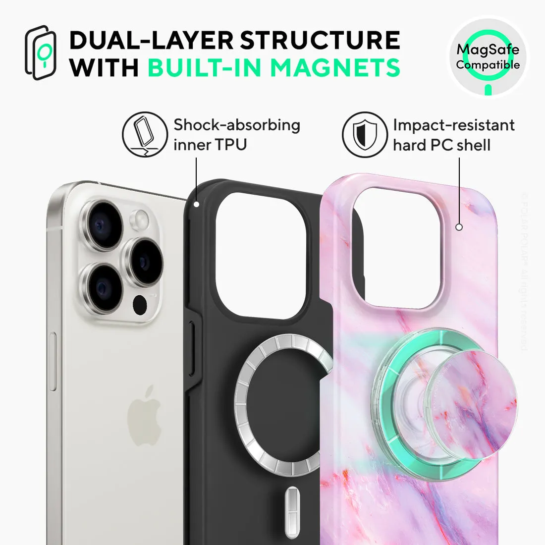 Cotton Candy Custom - iPhone 15 Pro Case