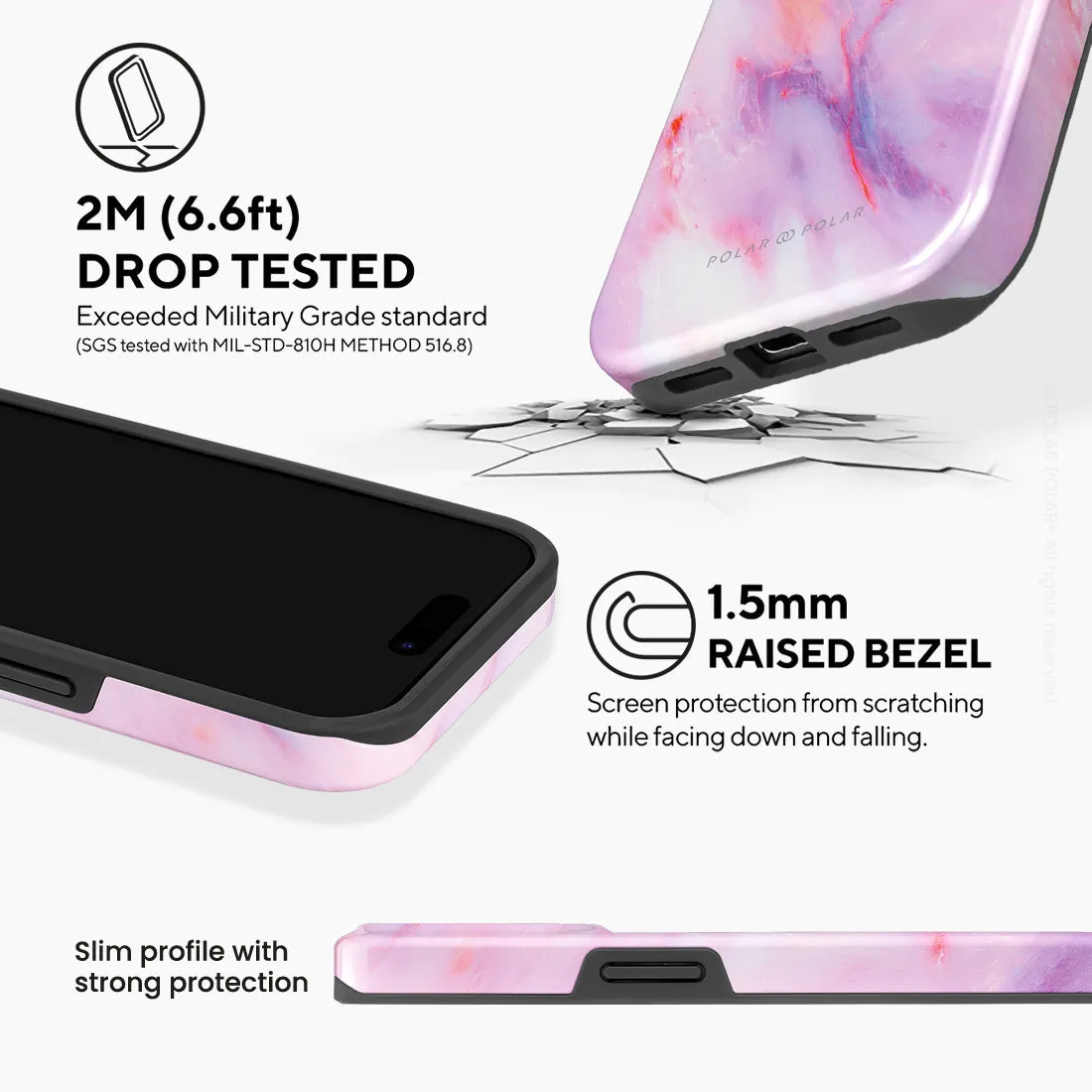 Cotton Candy Custom - iPhone 15 Pro Case