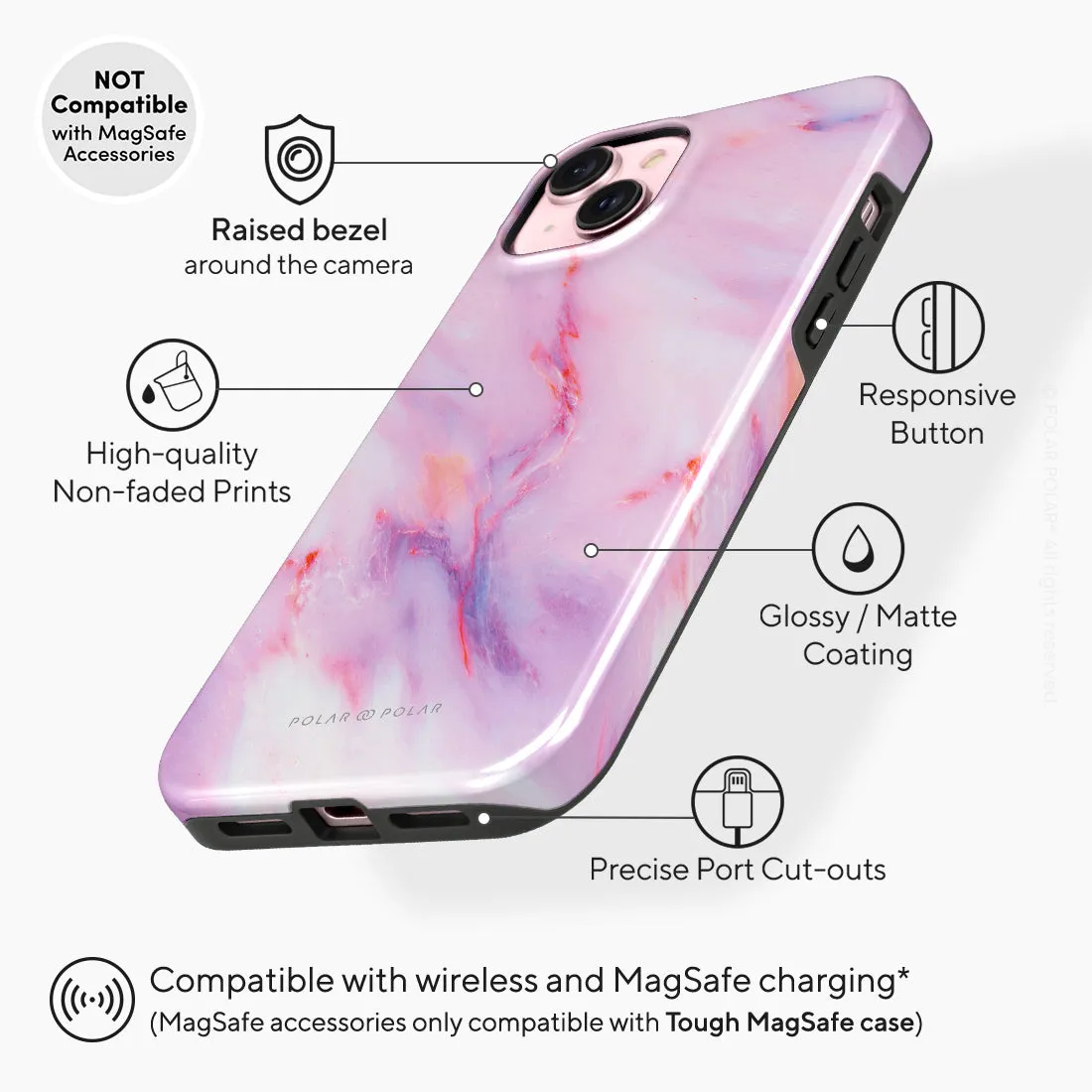 Cotton Candy - iPhone 15 Plus Case