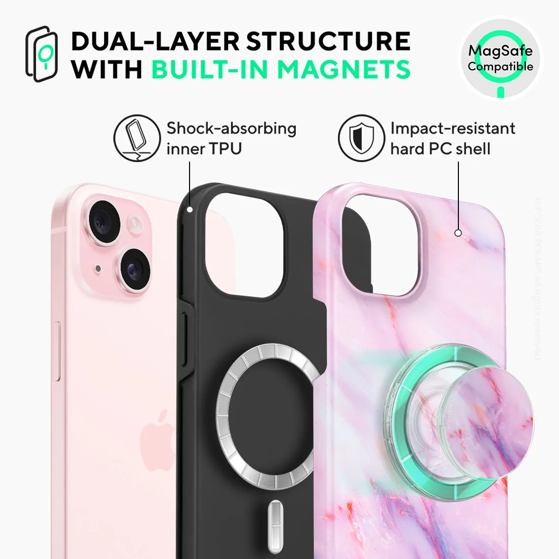 Cotton Candy - iPhone 15 Plus Case