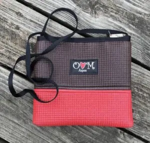 Cross Body Purse, Recycled Yoga Mats