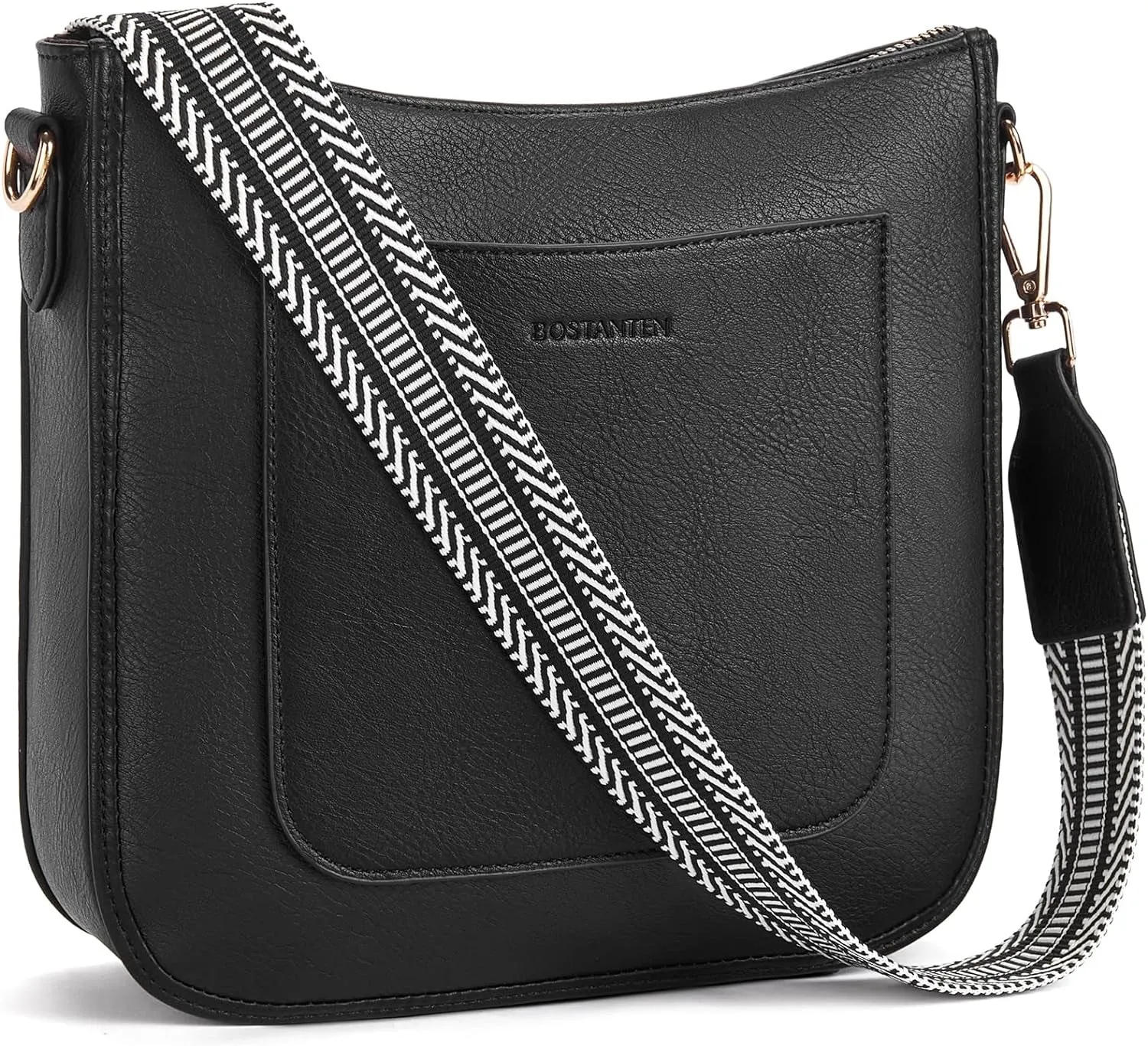 Crossbody Hobo Bags for Women, Handbags with Adjustable Guitar Strap