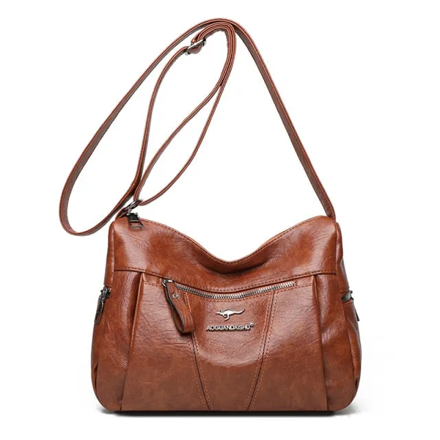 Cyflymder New Fashion Soft Pu Leather Handbags Shoulder Bags for Women Luxury Handbags Women's Bag Designer Crossbody Bags Sac Epaule