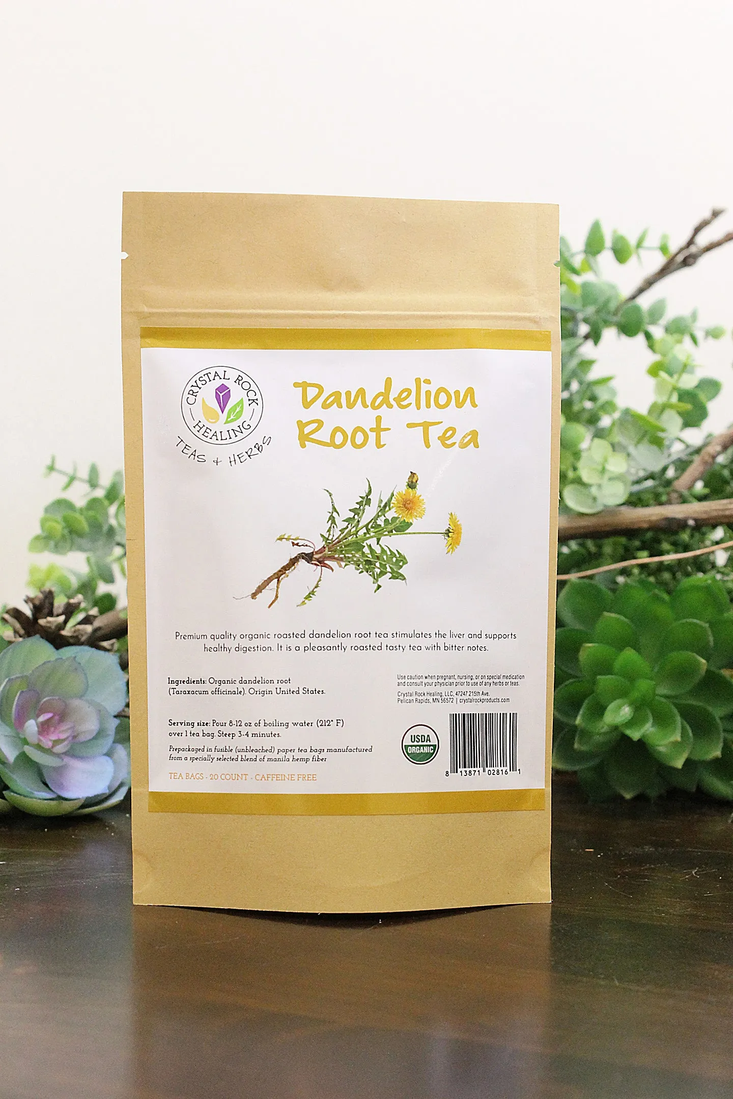 Dandelion Root Tea Bags 20ct Organic