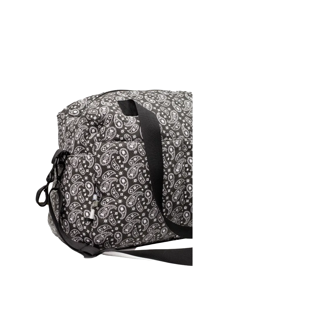 Dark Paisley Diaper Bag