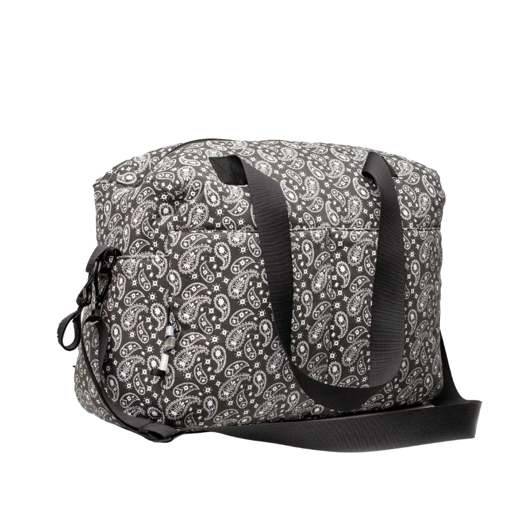 Dark Paisley Diaper Bag