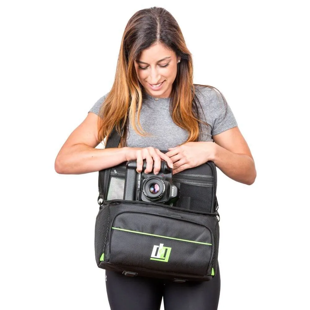 Deco Gear Camera Bag for DSLR and Mirrorless Cameras - Large