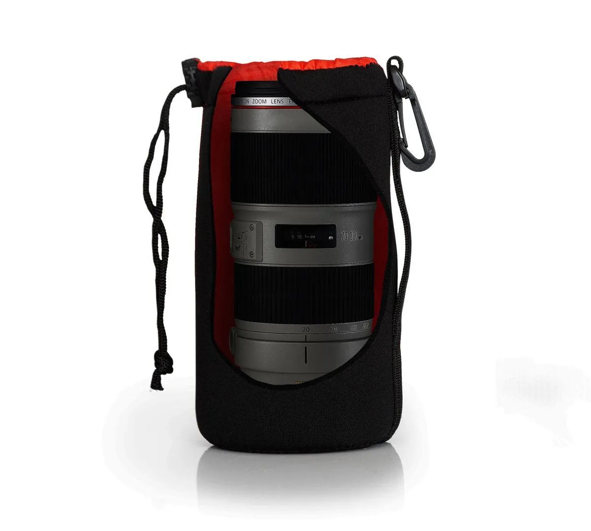 Deco Photo Large Neoprene Lens Bag Protective Sleeve Water & Scratch Resistant Pouch Case