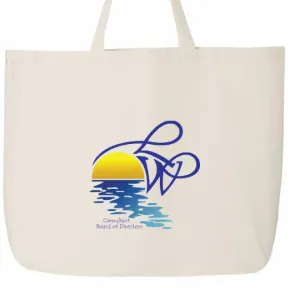 Design Your Own Custom Printed Large Canvas Tote Bag