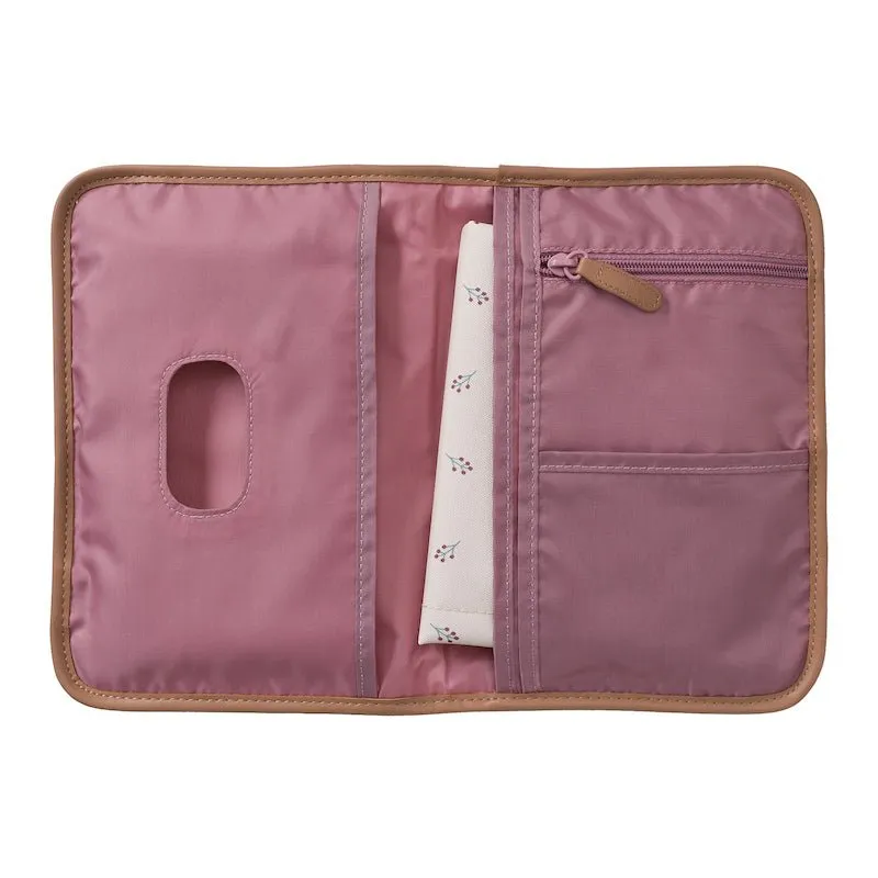Diaper Travel Pouch - Berries