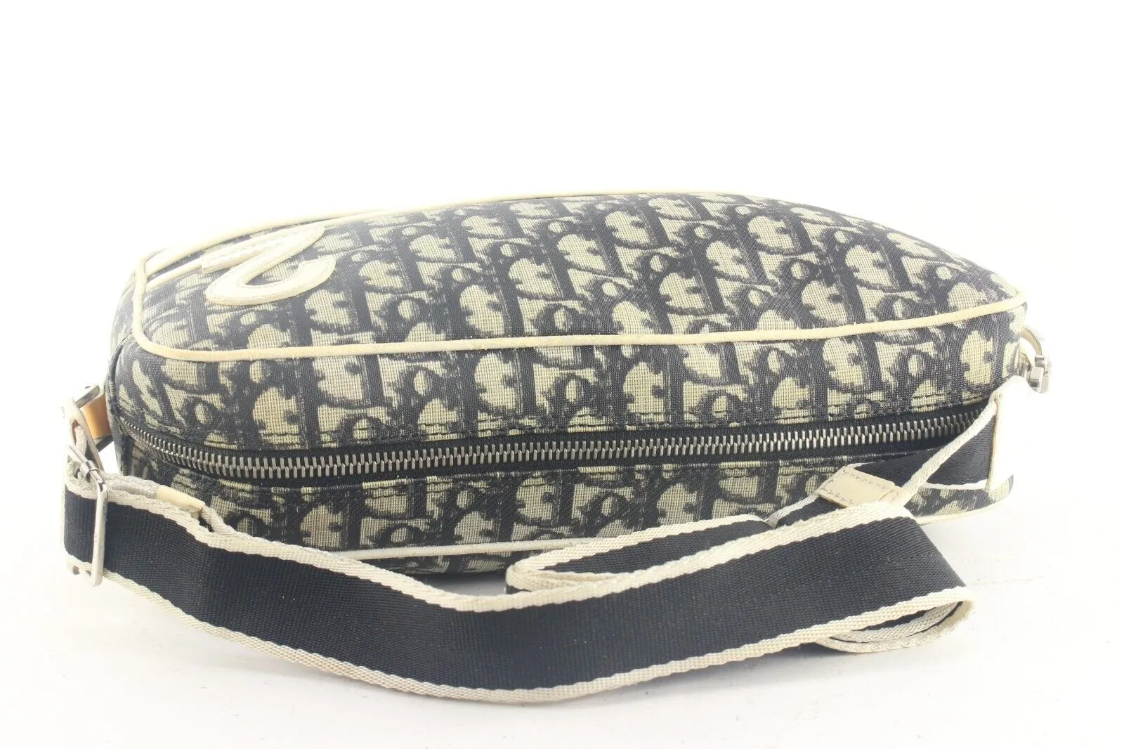 Dior Navy Monogram Trotter Camera Bag Crossbody No. 2 1DD829K