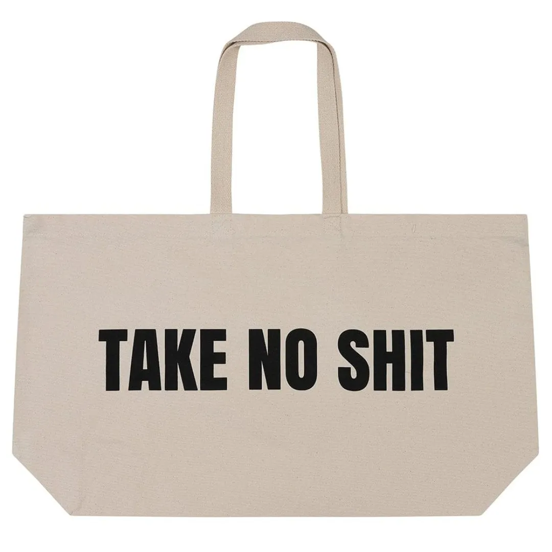 Do No Harm Take No Shit Massive Tote Bag