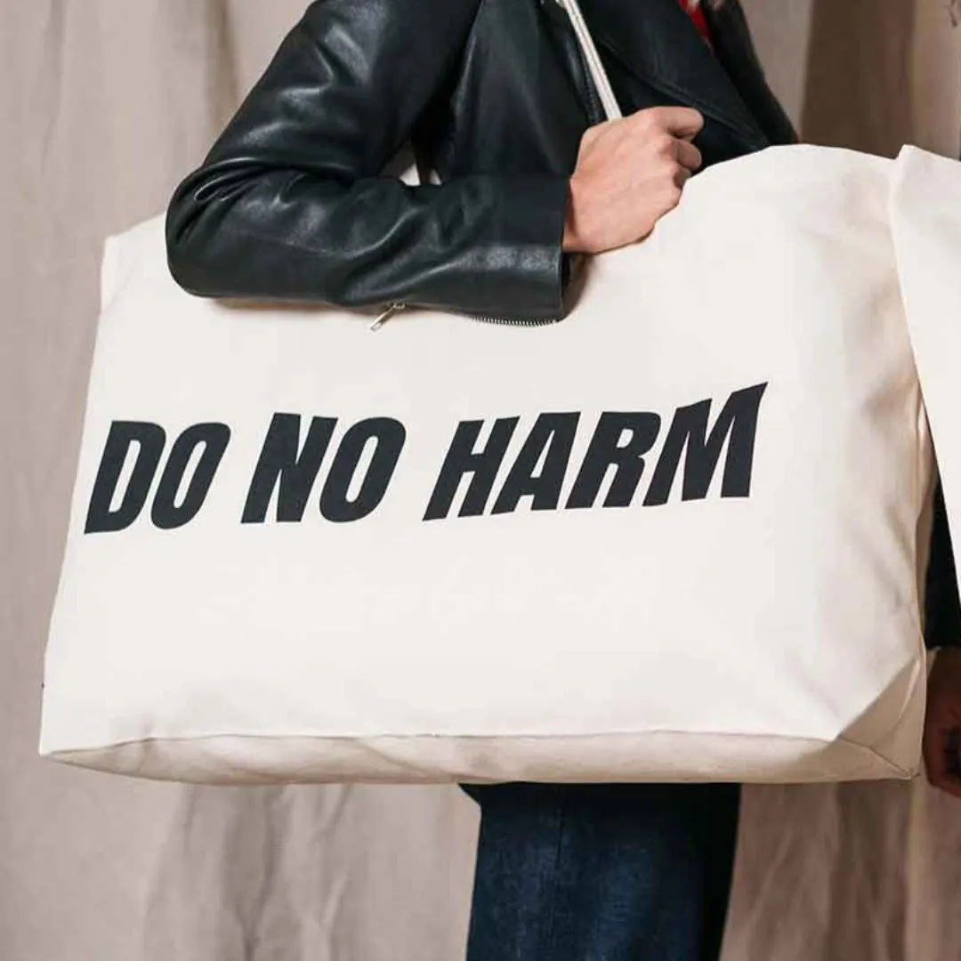 Do No Harm Take No Shit Massive Tote Bag