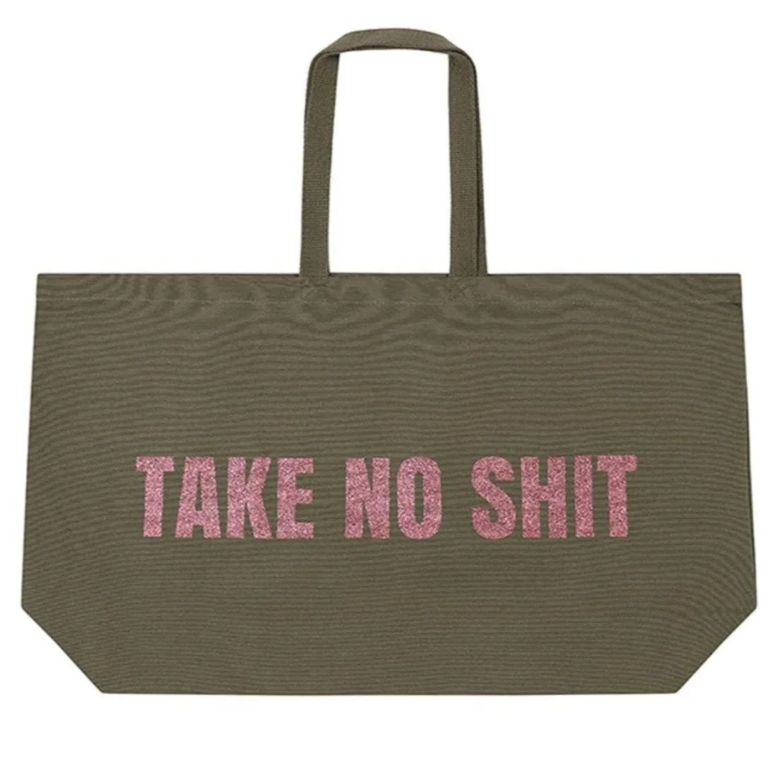 Do No Harm Take No Shit Massive Tote Bag