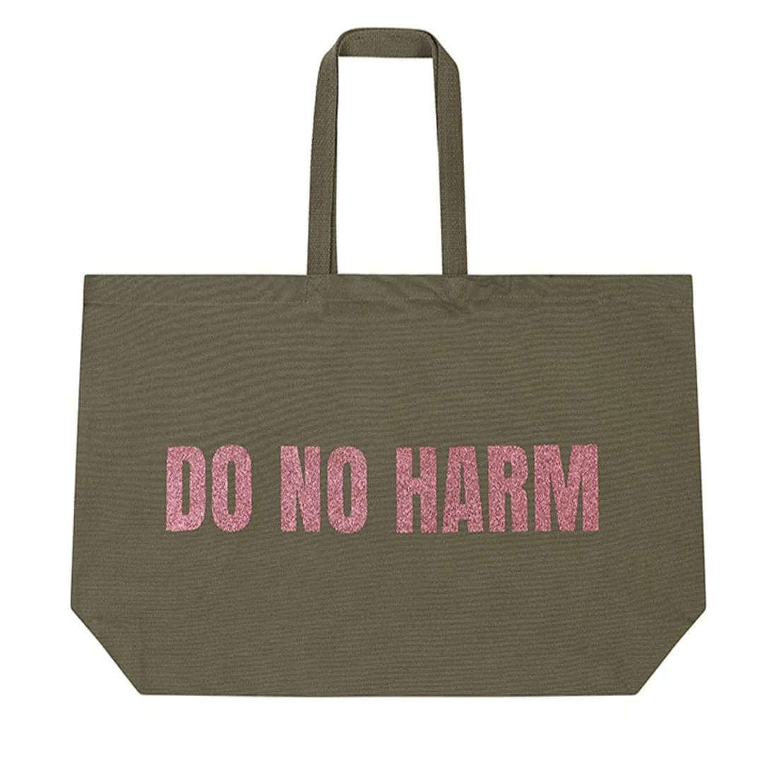 Do No Harm Take No Shit Massive Tote Bag