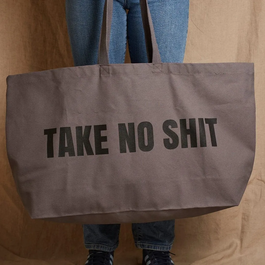 Do No Harm Take No Shit Massive Tote Bag