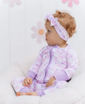 Dream Big Little Co Lavender DaisieZzz Dream Romper