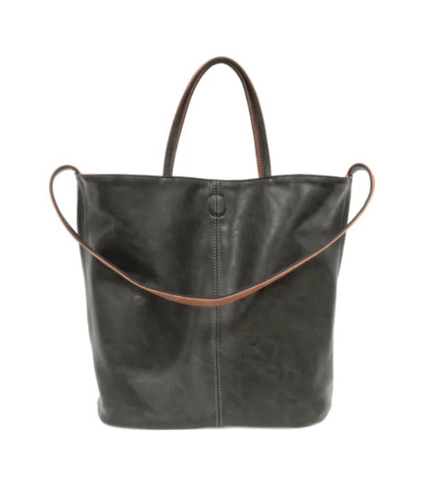 DUSTY SALMON/GREY RENE EASY REVERSIBLE TOTE