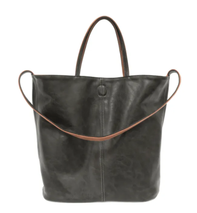 DUSTY SALMON/GREY RENE EASY REVERSIBLE TOTE