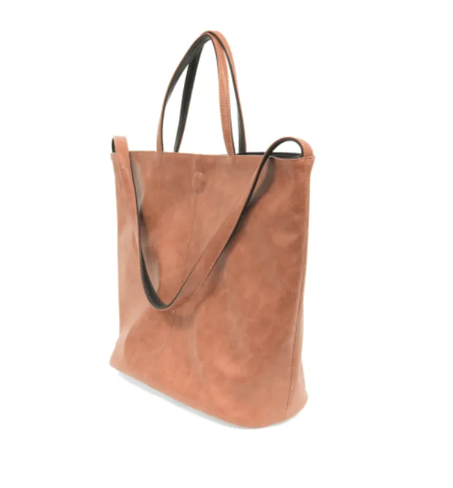 DUSTY SALMON/GREY RENE EASY REVERSIBLE TOTE