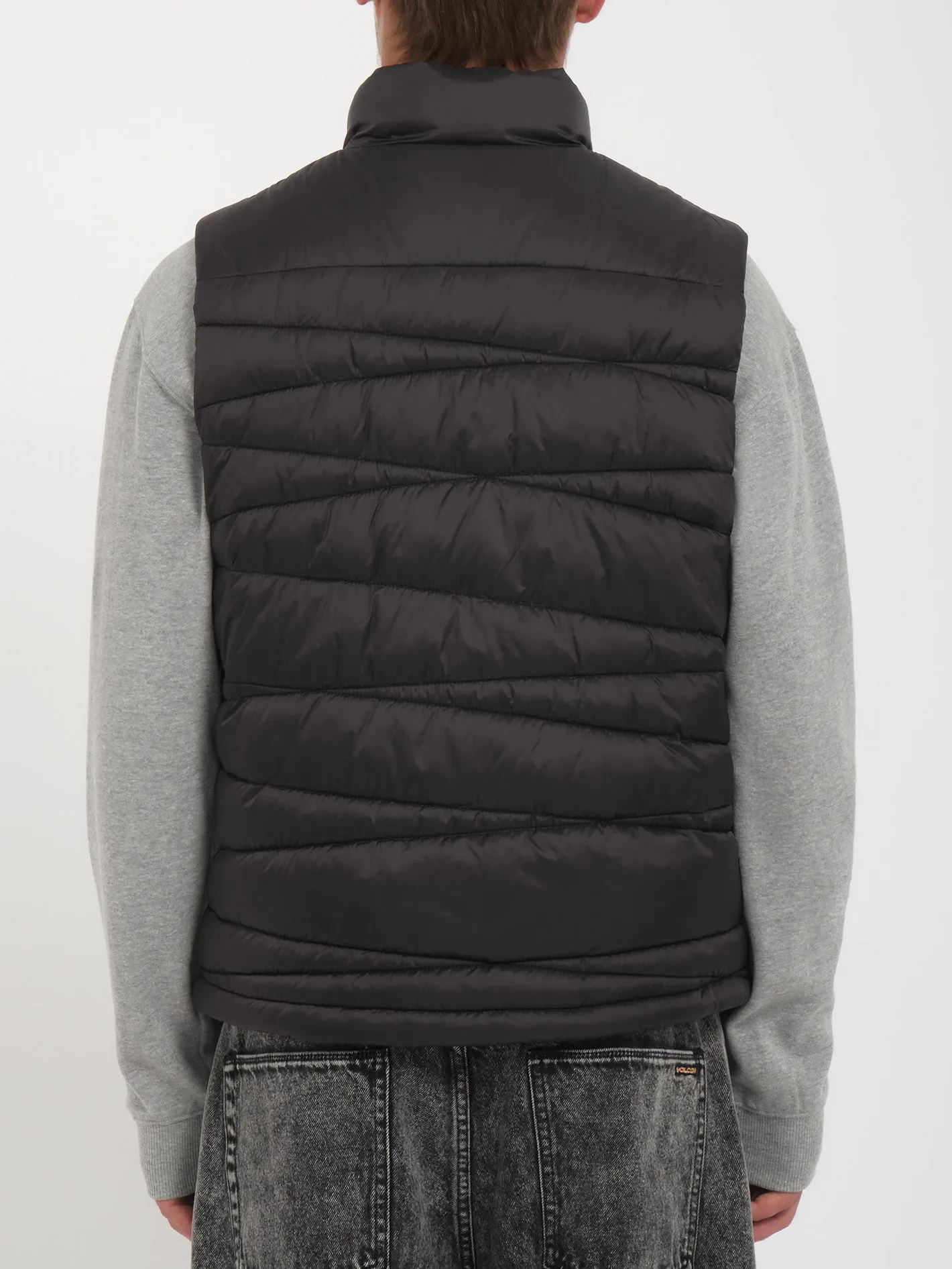 Earth Tripper Puff Weste - BLACK