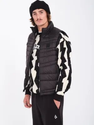 Earth Tripper Puff Weste - BLACK
