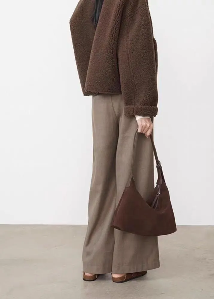 Elena - Soft Leather Hobo Shoulder Bag