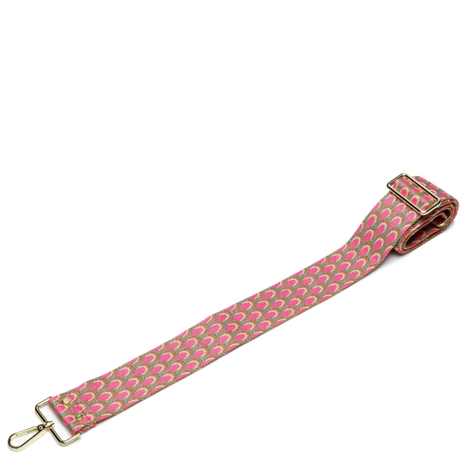 Elie Beaumont Bag Strap - Pink Peacock