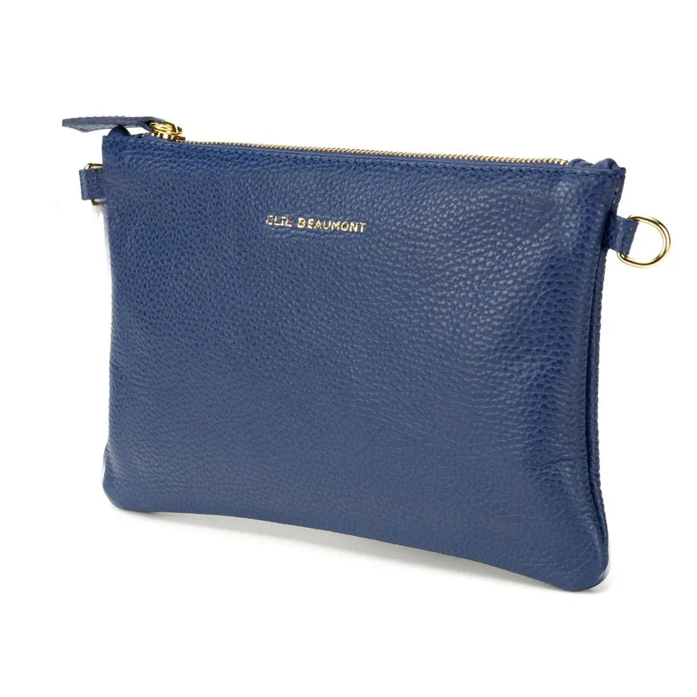 Elie Beaumont Pouch Bag Navy
