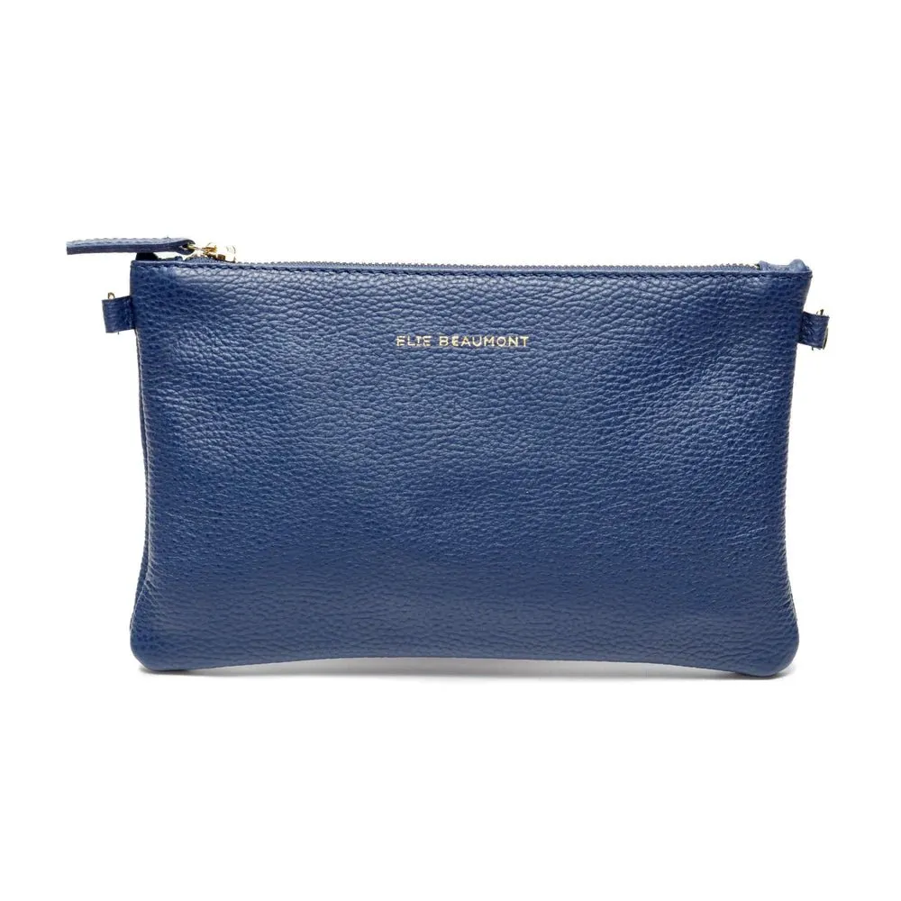 Elie Beaumont Pouch Bag Navy