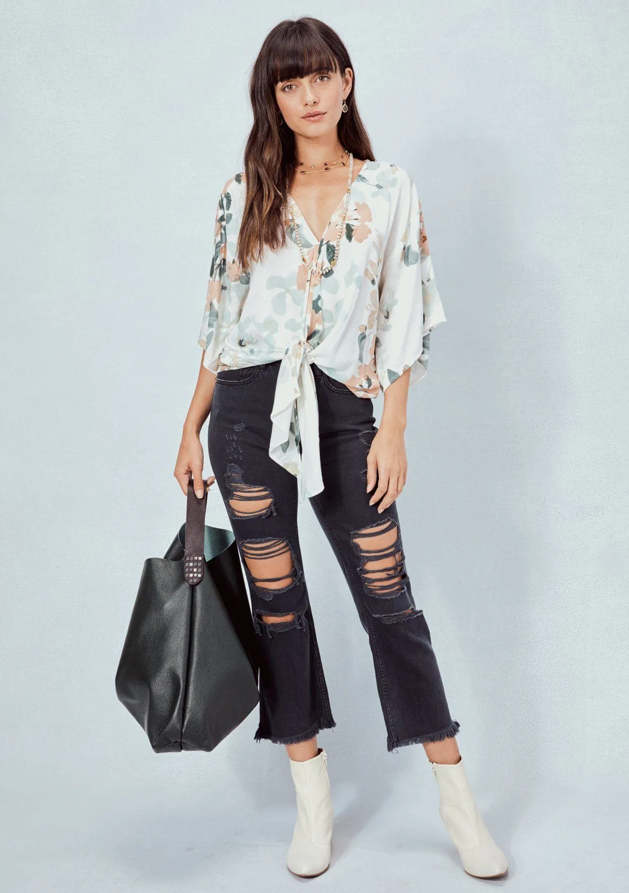 Elm Slouchy Leather Tote