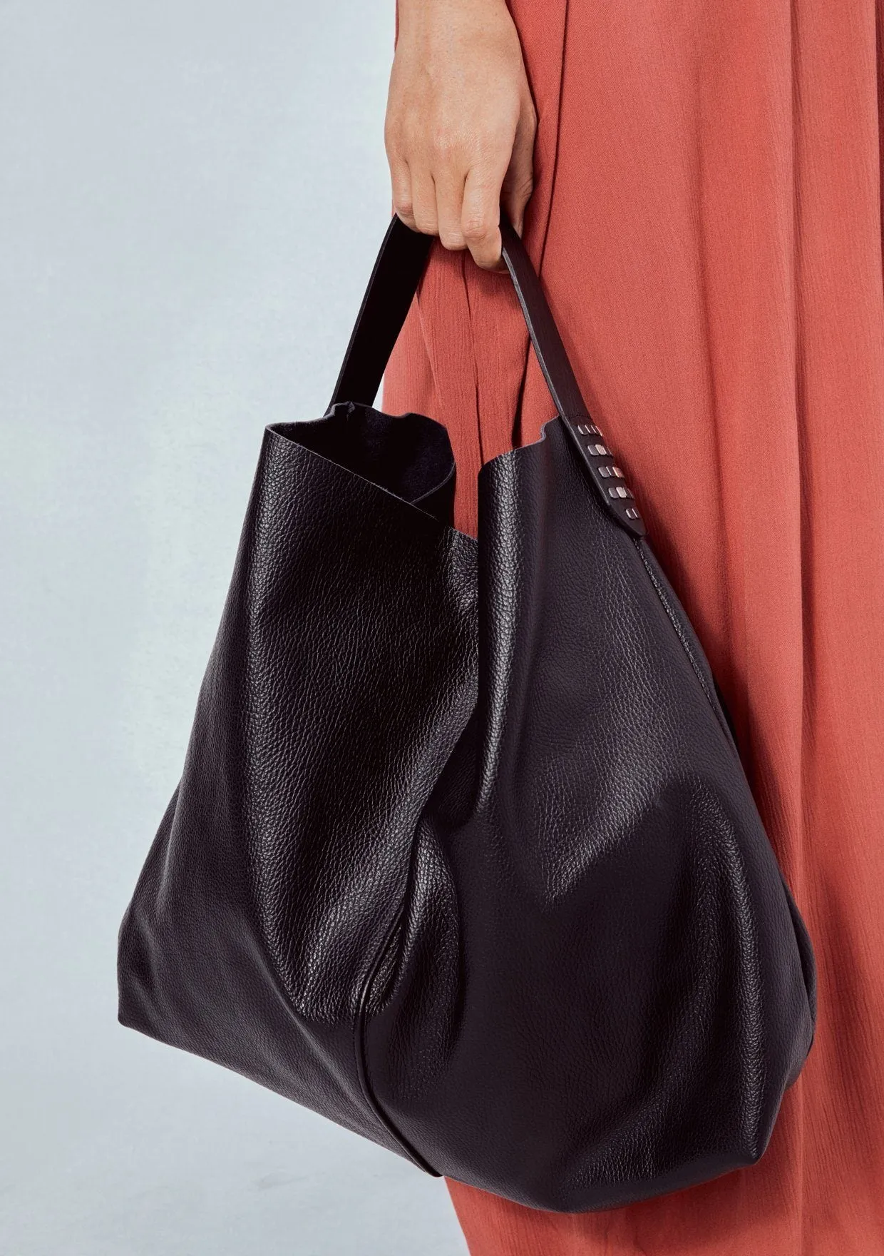Elm Slouchy Leather Tote