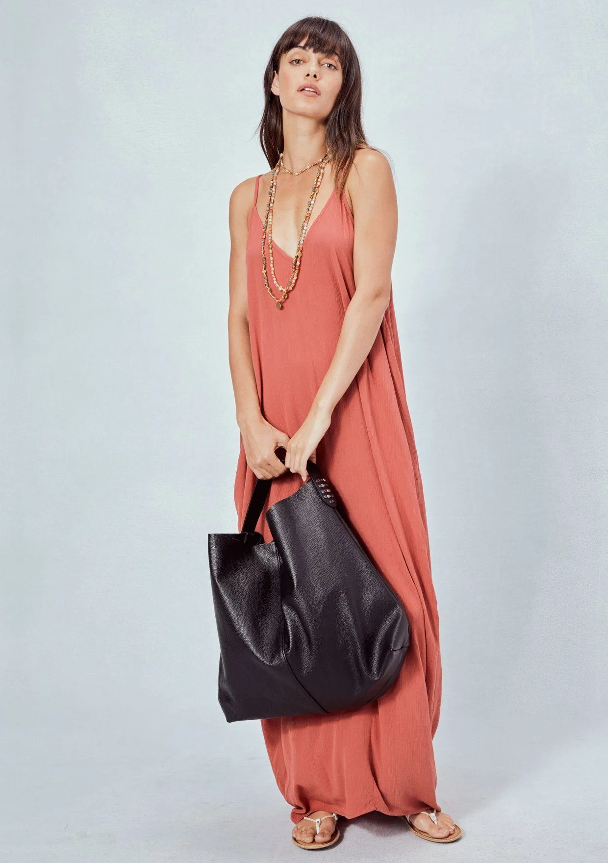 Elm Slouchy Leather Tote