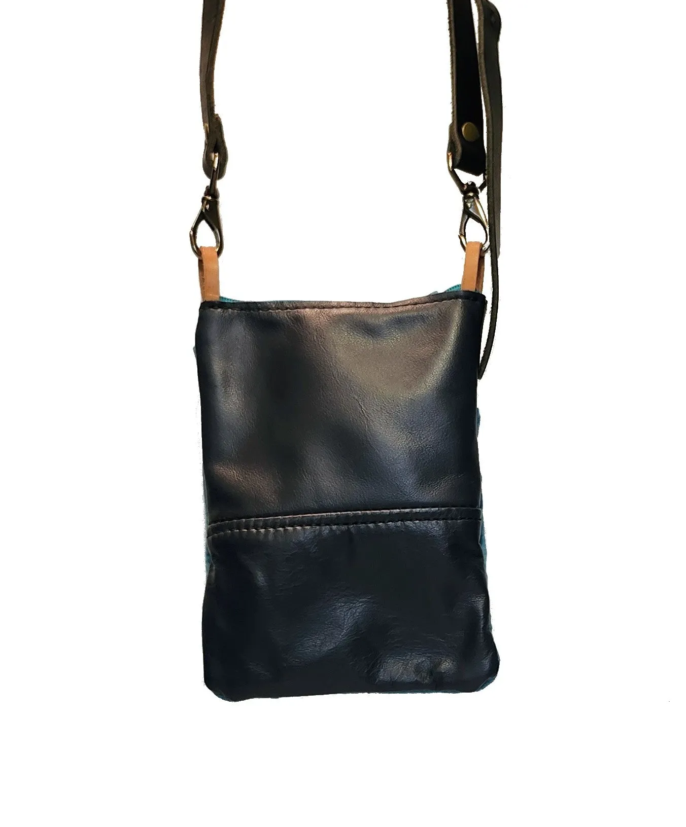 Emaline Upcycled Blues Bag