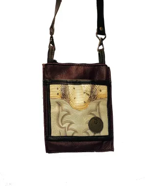 Emaline Upcycled Boot & Couch Bag