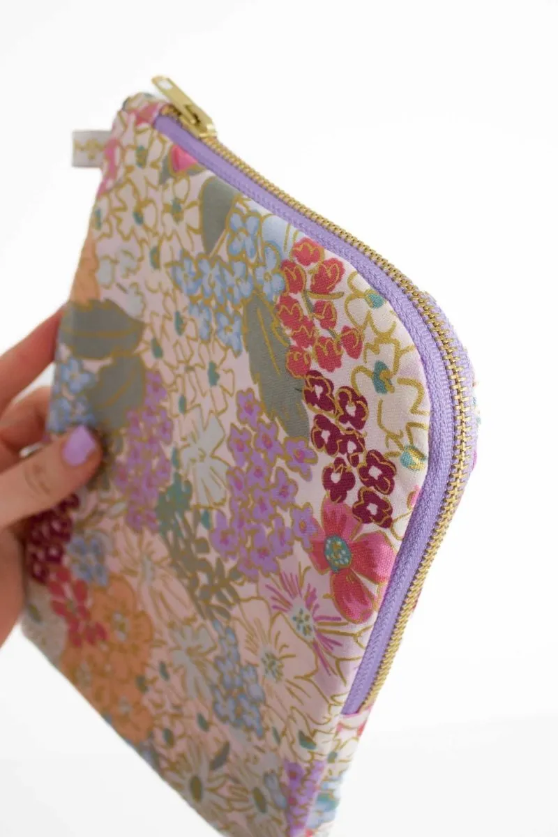 English Rose Canvas Everyday Diaper Pouch