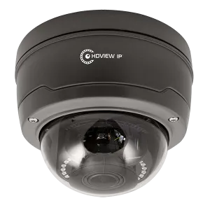 ESP HDVIPC2812VFDGAV HDview IP Dome POE 5MP Camera Varifocal 2.8-12mm Vandal Grey