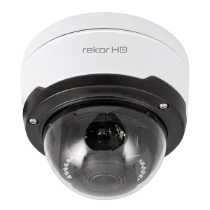 ESP RHDC2812VFDWAV Rekor HD 2.8-12mm Lens 2MP HD Varifocal Anti Vandal Dome Camera White