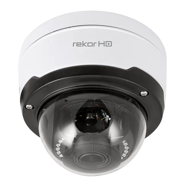 ESP RHDC2812VFDWAV Rekor HD 2.8-12mm Lens 2MP HD Varifocal Anti Vandal Dome Camera White