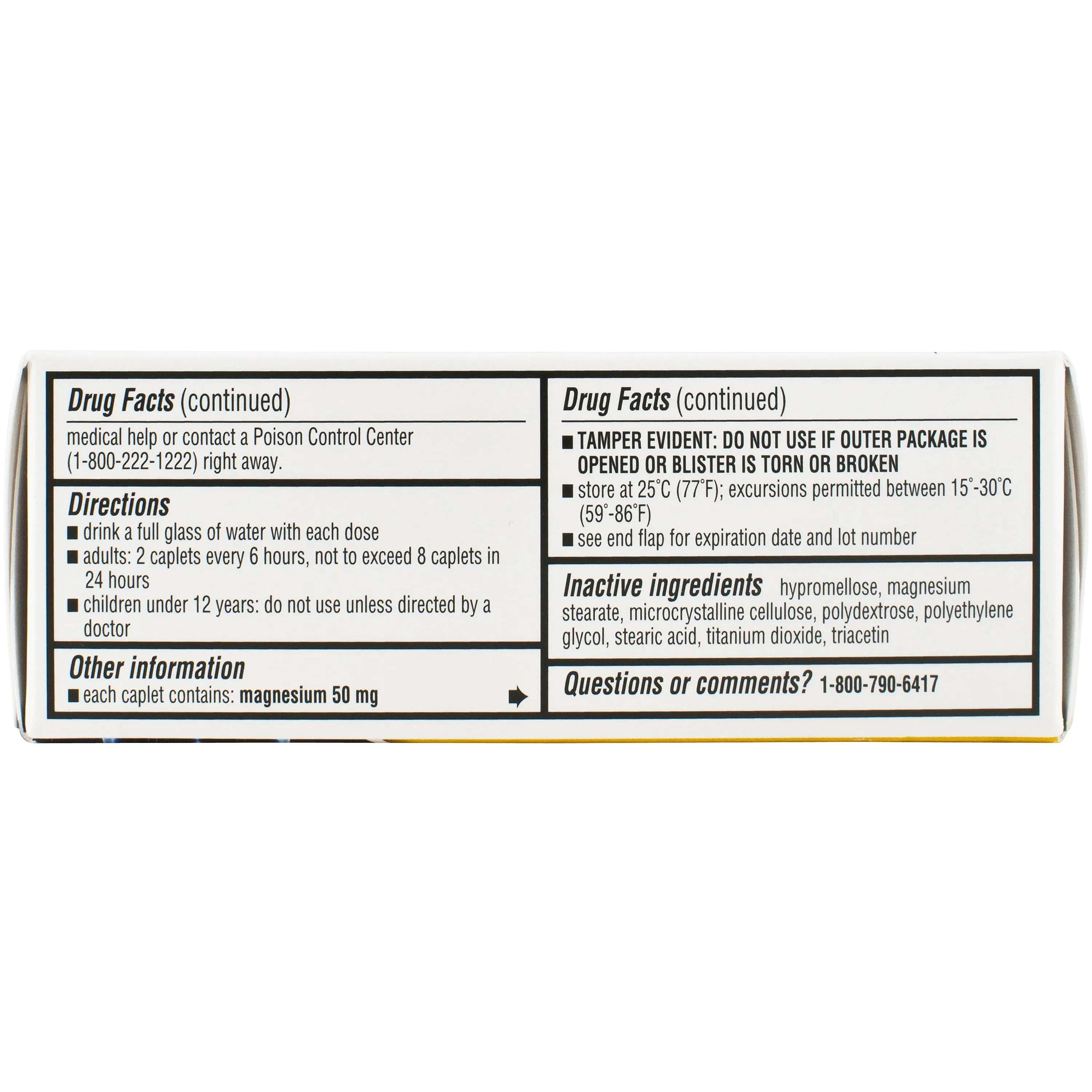 Extra Strength Back Pain Relief Magnesium Salicylate 24ct Free Shipping